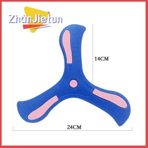 zhanjietun EVA Boy Childrens Hand-throwing Boomerang Outdoor Interactive Outdoor Toy Boomerang Soft Three-leaf CrossEVA Boy Childrens Hand-throwing Boomerang Outdoor Interactive Outdoor Toy Boomerang Soft Three-leaf Cross
