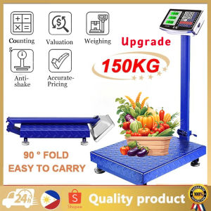 English Version 150KG 300KG Rechargeable High Accuracy Digital Platform Scale Digital Electronic