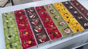 Tiramisu Muffin Pan Stainless Steel Cheesecake Pan Baking Mould Rectangle Cake Pan For Birthday Cake Cake Bread Chiffon Tiramisu