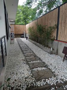 Pang bakod Kawayan bamboo decor and fence