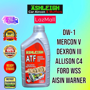 Ashleigh 1Liter ATF Automatic Transmission Fluid Power Steering DW-1 MERCON DEXRON FORD ALLISON AISIN