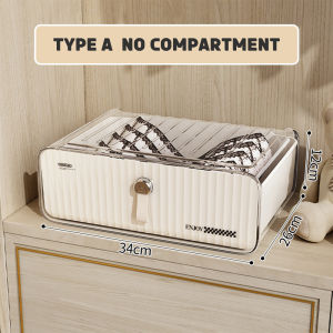 Encora Kotak Simpanan Pakaian Dalam Laci Simpanan Almari Underwear Storage Organizer Wardrobe Storage Drawer 内衣收纳盒