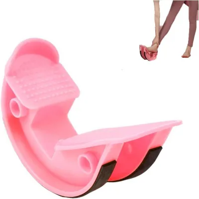 Foot Stretcher Rocker Arm Calf Ankle Stretching Board Stretching Yoga Fitness Curved Stretching Tool