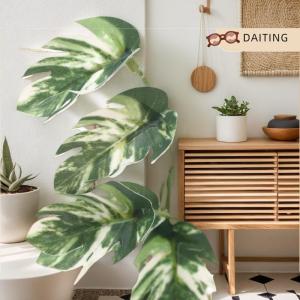 DAITING 1 12 Dollhouse mô phỏng monstera cây xanh trong chậu Dollhouse trang trí nhà vi cảnh quan vườn mô hình cây cảnh