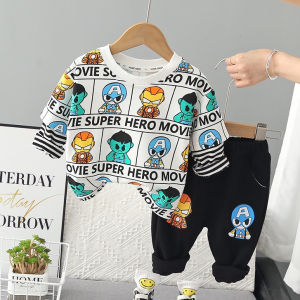 Setelan Anak Laki Laki Baju Anak Laki Laki Import Set M0VIE Super Hero