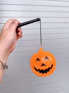 [MUA 2 GIẢM 5%]Đèn Bí Ngô Có Dây Có Đèn Phát Nhạc Tuyết Đồ Chơi Halloween