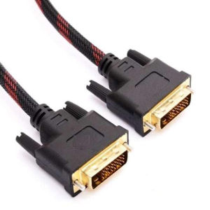 Dây cáp bọc lưới 2 đầu DVI (24+1) dài 15m