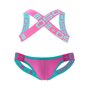 CMENIN BS 2Pcs Fashion Cotton Mens Thong And Tank Top Set Man Underpants Quick Dry Stringi Men Underwear Jockstrap Panties Homme BS3219+8107
