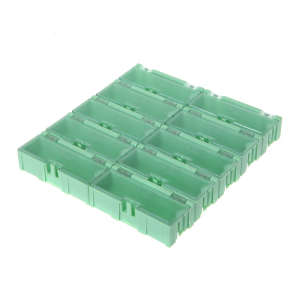 Mini SMT hộp điện tử IC lưu trữ linh kiện điện tử cho trường hợp 75x31.5x21
