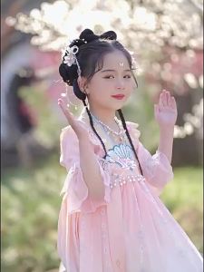 Girl Modern Hanfu Chinese Style Dress Halloween Fairy Kids Clothes Vestidos Traditional Cosplay Children Costume Girls Dresses2026