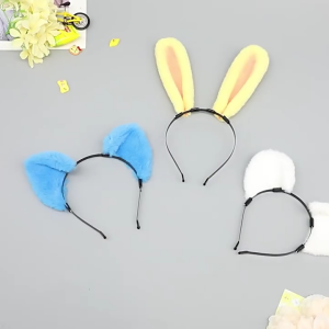 Sang Trọng Phim Hoạt Hình Tai Hairhoop Cho Phụ Nữ Cô Gái Roleplaying Anime Maid Headband trang phục dự tiệc Đạo Cụ tóc hóa trang Công cụ tạo kiểu