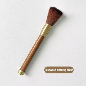 FEELINGS 1Pcs Wooden Handle Coffee Grinder Cleaning Brush ABS Material Soft Fine Bristles Coffee Machine Cleaning Tool Ergonomic Grip Espresso Machine Cleaning Brush For Coffee Grinders Espresso Machines and Coffee Filters