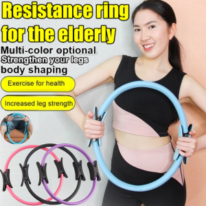 【Walking with the Wind】Pilates Yoga Hoop Yoga Circle Pilates Fitness Equipment Limb Resistance Circle For Olders