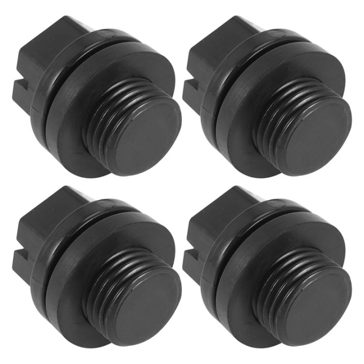 4 Pack Drain Plugs with ORings Pump Plug Pool Filters Replacement Pool