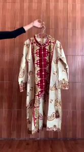 Setelan Wanita Batik Motif Songket Palembang Set Stelan Couple Kapelan Pasangan Kondangan Suami Istri Terbaru 2021 Mewah Elegan Adem Kekinian