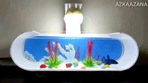 BISA COD | LAMPU LED AKUARIUM AQUARIUM MINI IKAN HIAS CUPANG GUFI KOKI