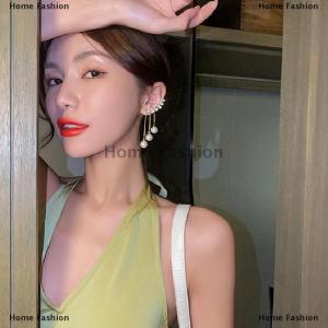 [COD] Home Fashion S925 needle Temperament Tassel Long Trendy Fashion Design Full of Rhinestone Earrings Party Jewelry Exquisite Gifts