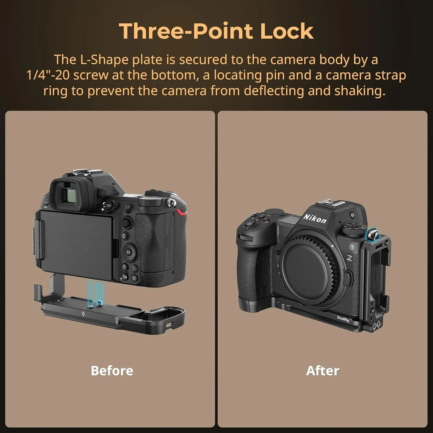 Nikon z6 XQDメモリーカード small rig L型プレート付き - メルカリ