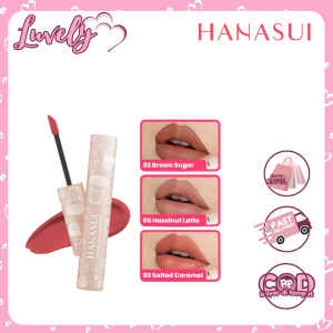 HANASUI Lipcream Boba Edition / Lipstik Hanasui Matterodable - BPOM