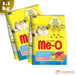 Meo Kitten Ocean Fish 1.1kg Makanan Kucing Kering Me-O