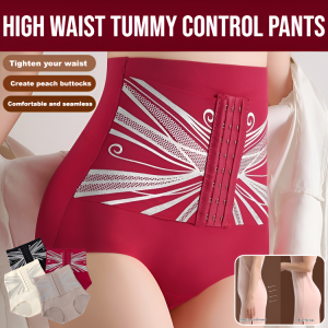 High Waist Tummy Control Pants Adjustable Slimming Shaping Girdle Pant Butt Lifting Shapewear Corset Breathable Seamless Cutting