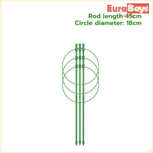 E.B. Climbing Vine Flower Stand Flower Plant Support Rod Frame Dill 45cm 60cm Gardening Supplies