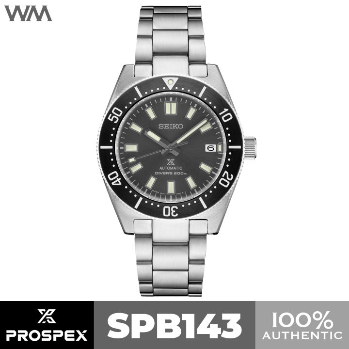 Seiko Prospex 62MAS Reissue Stainless Steel Automatic Watch SPB143