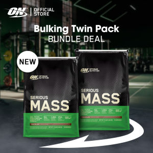 [Twin Pack] Optimum Nutrition Serious Mass 12 lbs x2