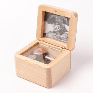 Kotak Musik Selamat Ulang Tahun HBD Music Box Kado Gift Birthday - Wooden Photo Music Box