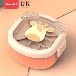 SAKUMINI Baby Lunch Box Portable Food Grinder Bowl Set Kotak Makan Anak Bayi