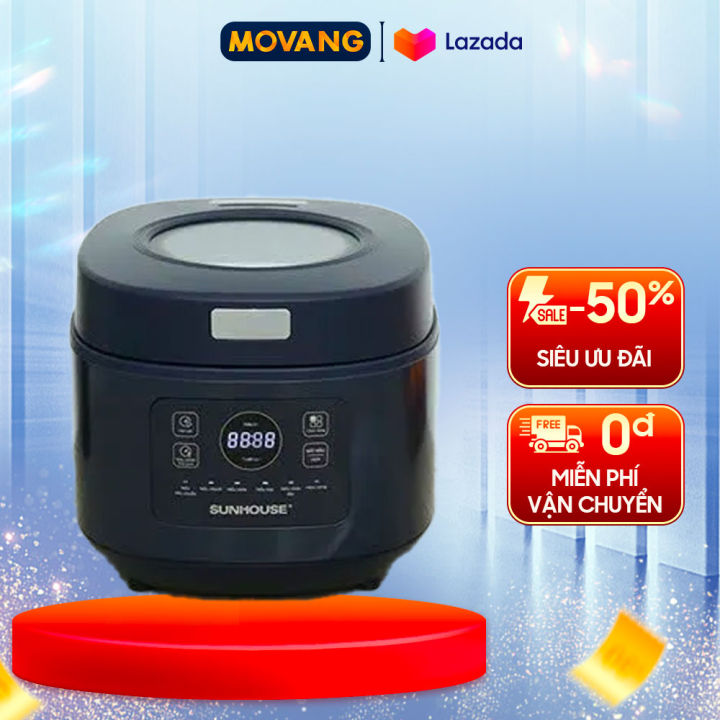 [GIAO TẠI HCM] SHD8802 - Nồi cơm điện tử Sunhouse 1 lít SHD8802, 1D ...