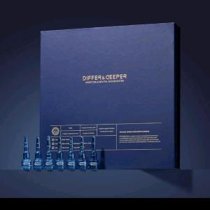 Differ & Deeper Moisture & Revital Skin Booster Ampoules | 14 PDRN Vials for Hydration Brightening & Anti-Wrinkle