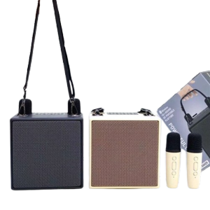 Loa Karaoke M83 kèm 2 mic loa không dây karaoke mini bass khủng pin trâu