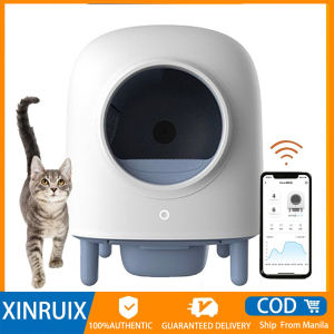 Automatic Cat Litter Box Model 2nd Generation Hands Free Fully Smart Cat Toilet
