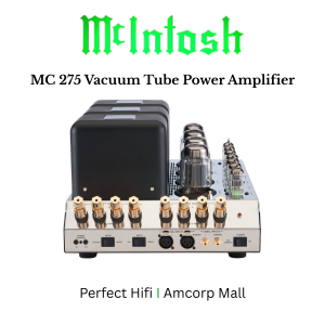 McIntosh MC275 75W Vacuum Tube Power Amplifier KT88 Unity Coupled Circuit — Iconic Made in USA