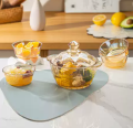 5-in-1 Classy Luxe Borosilicate Glass Soup Bowl Pot Set. 