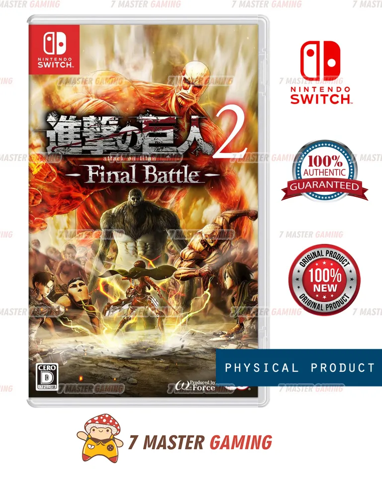 Nintendo Aot Switch Lite Attack On Titan Final Battle Nintendo
