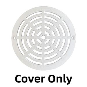 8Inch Round Swimming Pool Drain Cover High Strength Abs Swimming Pool Drain Cover With Screws Main
