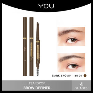 YOU TEARDROP BROW DEFINER | PENSILl ALIS WATERPROOF | PIGMENTED TAHAN LAMA | MAKEUP MATA