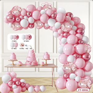 119 PCS Balon Hari Lahir Suit Birthday Party Wedding Baby Shower Decoration Birthday Decor Party Ballon Decorations生日气球套装Set Balon Hari Lahir