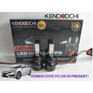 🔥READY STOCK🔥KENDODCHI 2Pcs H7 LED Car Headlight FOR HONDA CIVIC FC(2016-PRESENT) product by Malaysia