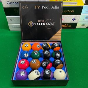 Yalekang 8A Classic Black Warrior Crystal Billiard Ball Standard Large Size 572 Chinese Style Black Eight Fancy Nine Ball Billiard Ball