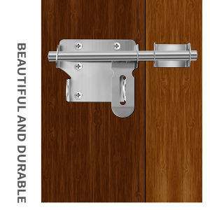 【Ready Stock】 Grendel Slot Pintu Jendela 4 / 6 Inch Selot Tebal+ Skrup Baut Stainless Stanlis Anti Karat