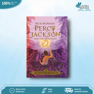 Novel Seri Percy Jacksons ( THE LIGHTNING THIEF THE SEA OF MONSTERS THE TITANS CURSE THE BATTLE OF THE LABYRINTH THE LAST OLYMPIAN )