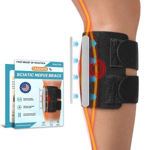 Sciatica Pain Relief Devices - Upgraded Sciatica Pain Relief Brace Sciatic Nerve Brace with Dual Pressure Pads for Targeted Relief of Sciatica Lower Back and Hip Pain & Pressure