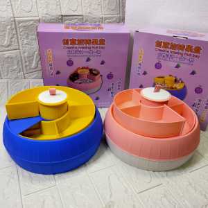 CTB Toples Tempat Kue 5 in 1 Wadah Kue Cemilan Lebaran Set / Toples Makanan Ringan Snack / Candy Box Murah