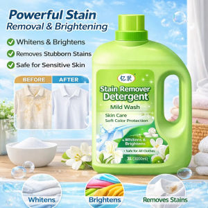 Bulk white clothes cleaner and stain remover