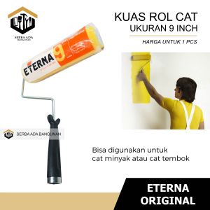KUAS ROL CAT TEMBOK ETERNA 9 INCH SANGAT MURAH BEST PRICE