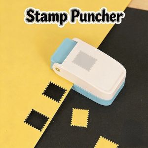 New Stamp shape Craft Punch Embossing Machine DIY Stamp Craft puncher Round Hole Toothed Puncher