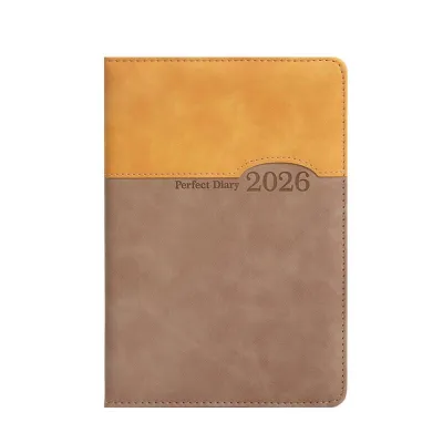 PELLETIZING English 2026 Schedule Planner Notepad Thick Paper 365 Days A5 Planning Academic Weekly Agenda Wear-resistant To-do List Notebook Taking Notes